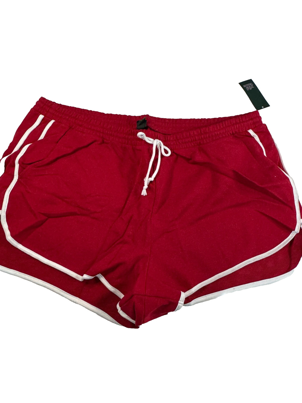 Wild Fable Women's Game Day Terry Pull-on Shorts Crimson Red Size 3X